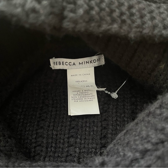 Rebecca Minkoff Poncho BLACK - Picture 6 of 9